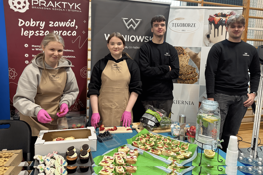 Szkoła „Praktyk” na targach w Chełmcu i Podegrodziu